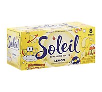 Soleil Sparkling Water Lemon - 8-12 Fl. Oz.