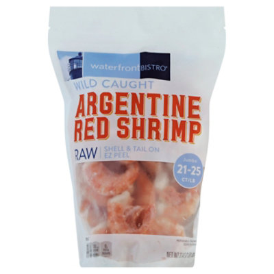 Fresh Raw Jumbo Shrimp Size 21/25, Tail-On Easy Peel, 8 oz