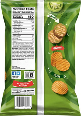 Lays Wavy Potato Chips Fried Green Tomatoes - 7.5 Oz - Image 6