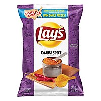 Lays Potato Chips Cajun Spice Bag - 7.75 Oz - Image 3