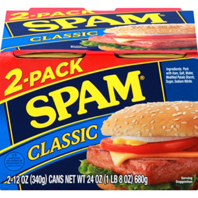 Spam Classic Luncheon Meat - 2-12 Oz - Image 3