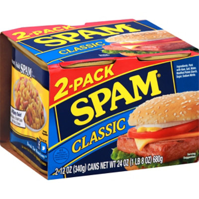 Spam Classic Lunch Meat - 12oz : Target