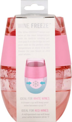 Host Wine Freeze Cooling Cup Pink - Each - Image 4