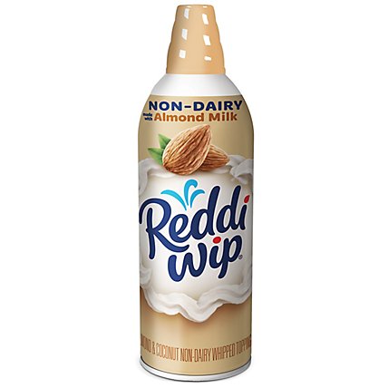 Reddi Wip Non Dairy Vegan Whipped Topping Made With Almond Milk Spray Can - 6 Oz - Image 2