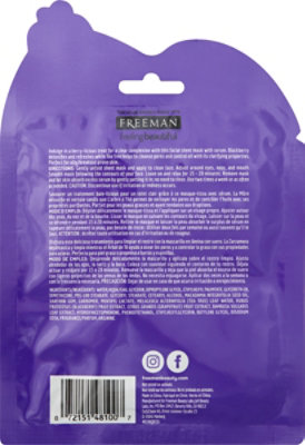 Feeling Beautiful Deep Clearing Tea Tree Blackberry Sheet Mask - .84 Fl. Oz. - Image 3