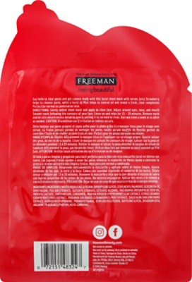 Feeling Beautiful Pore Cleansing Strawberry Mint Sheet Mask - .84 Fl. Oz. - Image 3