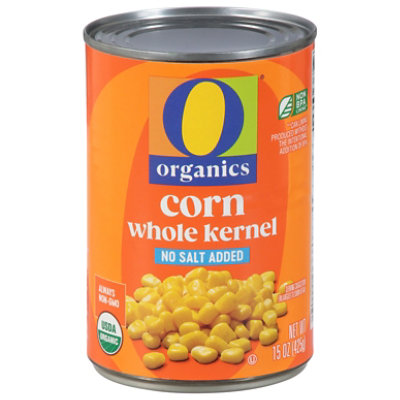 O Organics Corn Whole Kernel No Salt Added - 15.00 Oz - Image 2