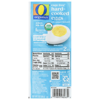 O Organics Hard Boiled Egg - 2 Count - Image 3