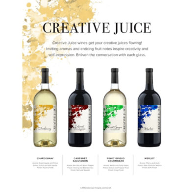 Creative Juice Chardonnay Wine - 1.5 Liter - Image 2