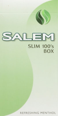 Salem Cigarettes Slim Refreshing Menthol 100s Pack - Each
