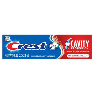 Crest Toothpaste Fluoride Anticavity Cavity Protection Regular Paste Box - 0.85 Oz - Image 5