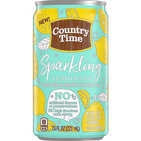 Country Time Sparklers Ready To Drink Lemonade - Each
