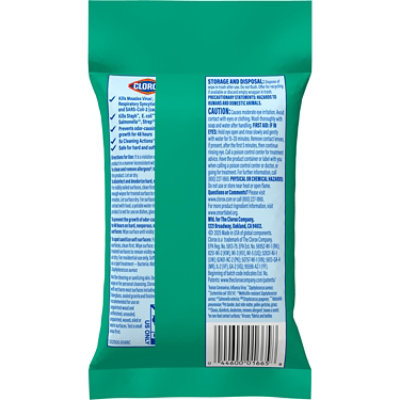 Clorox Disinfecting Wipes Fresh Scent To Go Pack Wrapper - 9 Count - Image 2