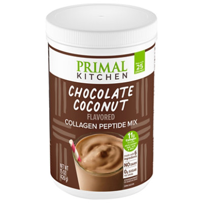 Primal Kitchen Chocolate Fuel Drink Mix Chocolate Coconut Can - 13.9 Oz - Image 3