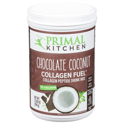 Primal Kitchen Chocolate Fuel Drink Mix Chocolate Coconut Can - 13.9 Oz - Image 2