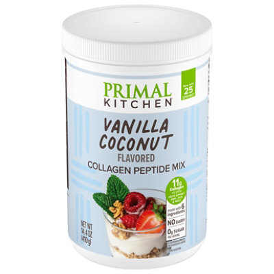 Primal Kitchen Chocolate Fuel Drink Mix Vanilla Coconut Can - 13.1 Oz - Image 3