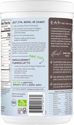 Primal Kitchen Chocolate Fuel Drink Mix Vanilla Coconut Can - 13.1 Oz - Image 6