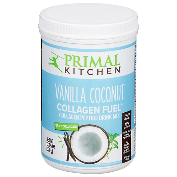 Primal Kitchen Chocolate Fuel Drink Mix Vanilla Coconut Can - 13.1 Oz
