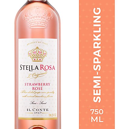 Stella Rosa Rose Semi Sweet Rose Wine - 750 Ml - Image 1