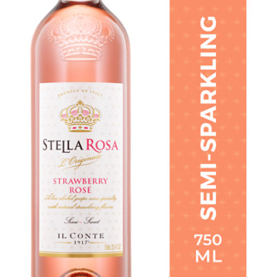 Il Conte Stella Rosa Rose Wine - 750 Ml