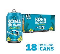 Kona Big Wave Golden Ale Cans - 18-12 Fl. Oz.