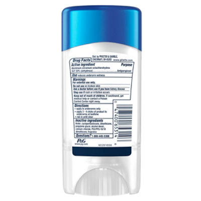 Gillette Clinical Protection Antiperspirant Deodorant for Men Clear Gel Cool Wave - 2.6 Oz - Image 8