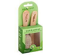 green sprouts Brush & Comb Set Box - Each