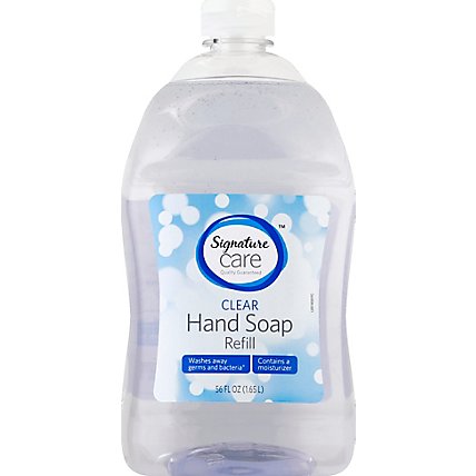 Signature Care Hand Wash Clear Refill - 56 Fl. Oz. - Image 2