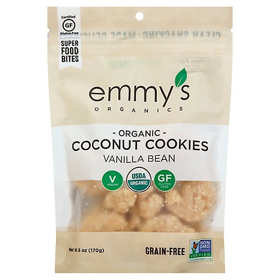 Emmys Macaroons Coconut Vanilla Pouch - 6 Oz