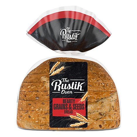 The Rustik Oven Hearty Grains & Seeds Artisan Bread Non-GMO - 16 Oz
