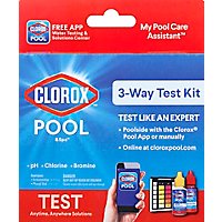 Clorox Pool & Spa Test Kit 3 Way Box - Each - Image 2