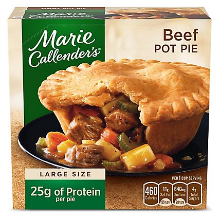 Marie Callender's Beef Pot Pie Frozen Meal - 15 Oz - Image 2
