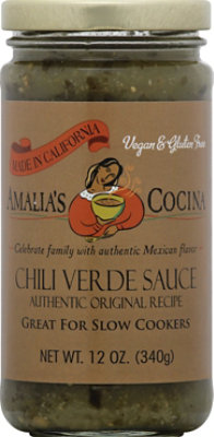 Amalias Cocina Sauce Chili Verde - 12 Oz - Image 2