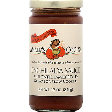 Amalias Cocina Sauce Enchilada - 12 Oz - Image 2