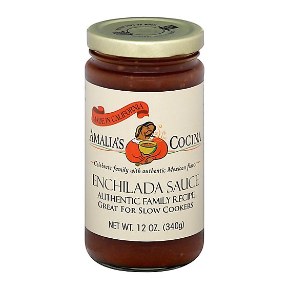 Amalias Cocina Sauce Enchilada - 12 Oz