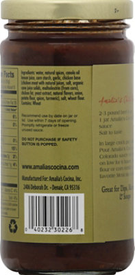 Amalias Cocina Sauce Chili Colorado - 12 Oz - Image 6