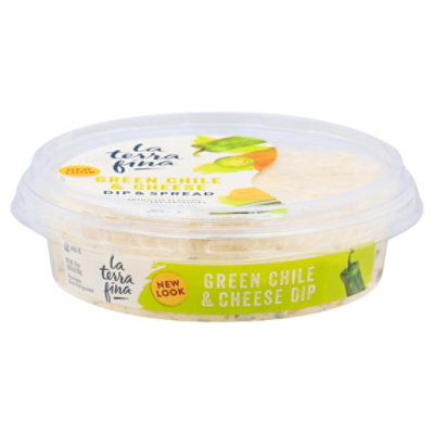 La Terra Fina Dip & Spread Green Chile & Cheese - 10 Oz - Randalls