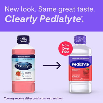 Pedialyte Strawberry Electrolyte Solution - 33.8 Fl. Oz. - Image 2