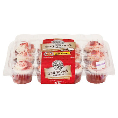 Two-Bite Red Velvet Premium Cupcake - 10 Oz - Image 3