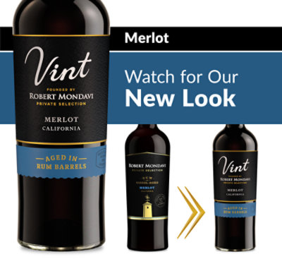Robert Mondavi Private Selection Rum Barrel Aged Merlot Red Wine - 750 Ml
