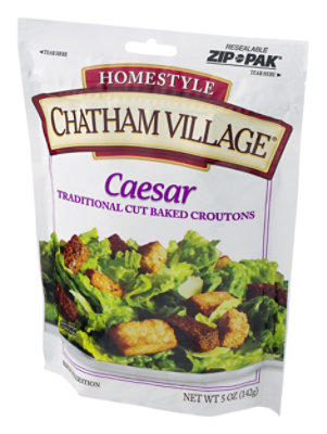 Chatham Village Croutons Traditional Cut Caesar Pouch - 5 Oz - Image 2