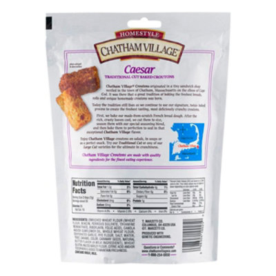 Chatham Village Croutons Traditional Cut Caesar Pouch - 5 Oz - Image 5