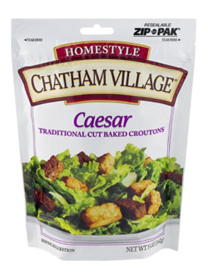 Chatham Village Croutons Traditional Cut Caesar Pouch - 5 Oz - Image 4