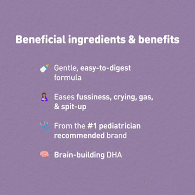 Enfamil Gentlease Infant Formula Milk Based Powder Can -  27.7 Oz - Image 2
