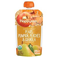 Happy Baby Organics Pears Pumpkin Peaches & Granola - 4 Oz - Image 3