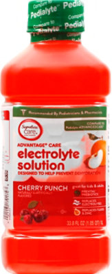 Signature Select/Care Electrolyte Solution Advantage Care Cherry Punch - 1 Liter - Image 2