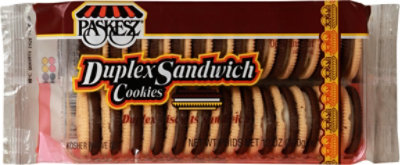 Paskesz Duplex Sandwich Cookies - 12Oz