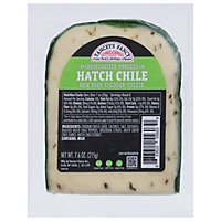 Yanceys Fancy Cheese Gluten Free Sharp Cheddar Zesty Hatch Chile Vacuum Packed - 7.6 Oz - Image 1