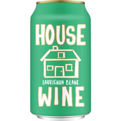 House Wine Sauvignon Blanc Can Wine - 355 Ml
