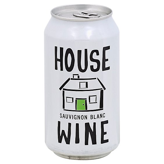 House Wine Sauvignon Blanc Can Wine - 375 Ml